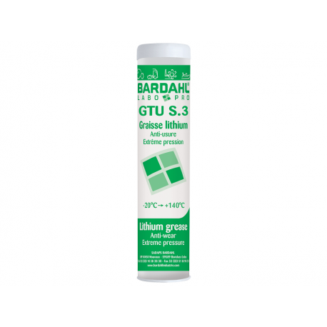 GTUS 3, Lithium grease enhanced by additives which make them last longer